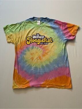 Wawa Hoagiefest Tie-Dye Short Sleeve Tee - Multicolor